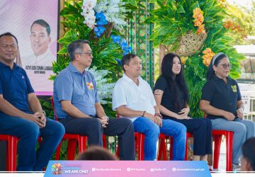 Gob Jubahib nanguna sa pagtabang sa mga biktima sa linog