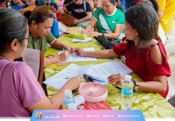 159 ka benepisyaryo sa SAMUPHAI nakadawat og DOAS